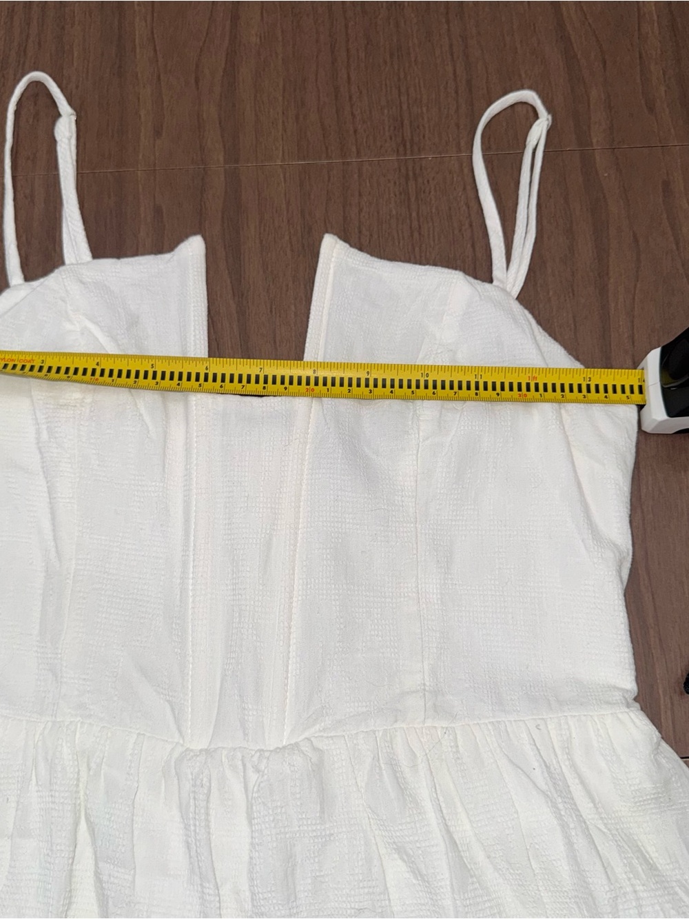 Lulus Simplicity and Sweetness‎ Small White Sleeveless Tiered Midi Dress Pockets - Picture 13 of 14